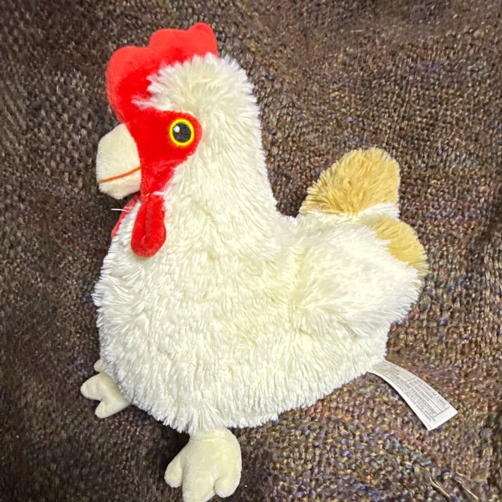 Warmies Microwavable Weighted Chicken Plush Scented Heatable No Tags